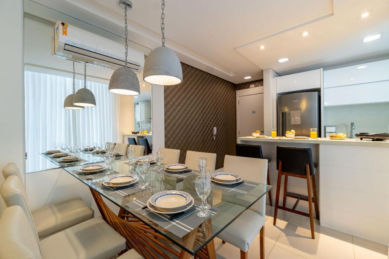 Varandas Do Atlantico - Apartamento Em Condominio Pe Na Areia Бомбиняс Екстериор снимка