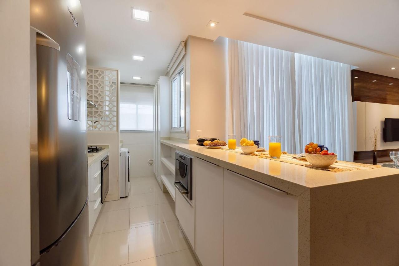 Varandas Do Atlantico - Apartamento Em Condominio Pe Na Areia Бомбиняс Екстериор снимка