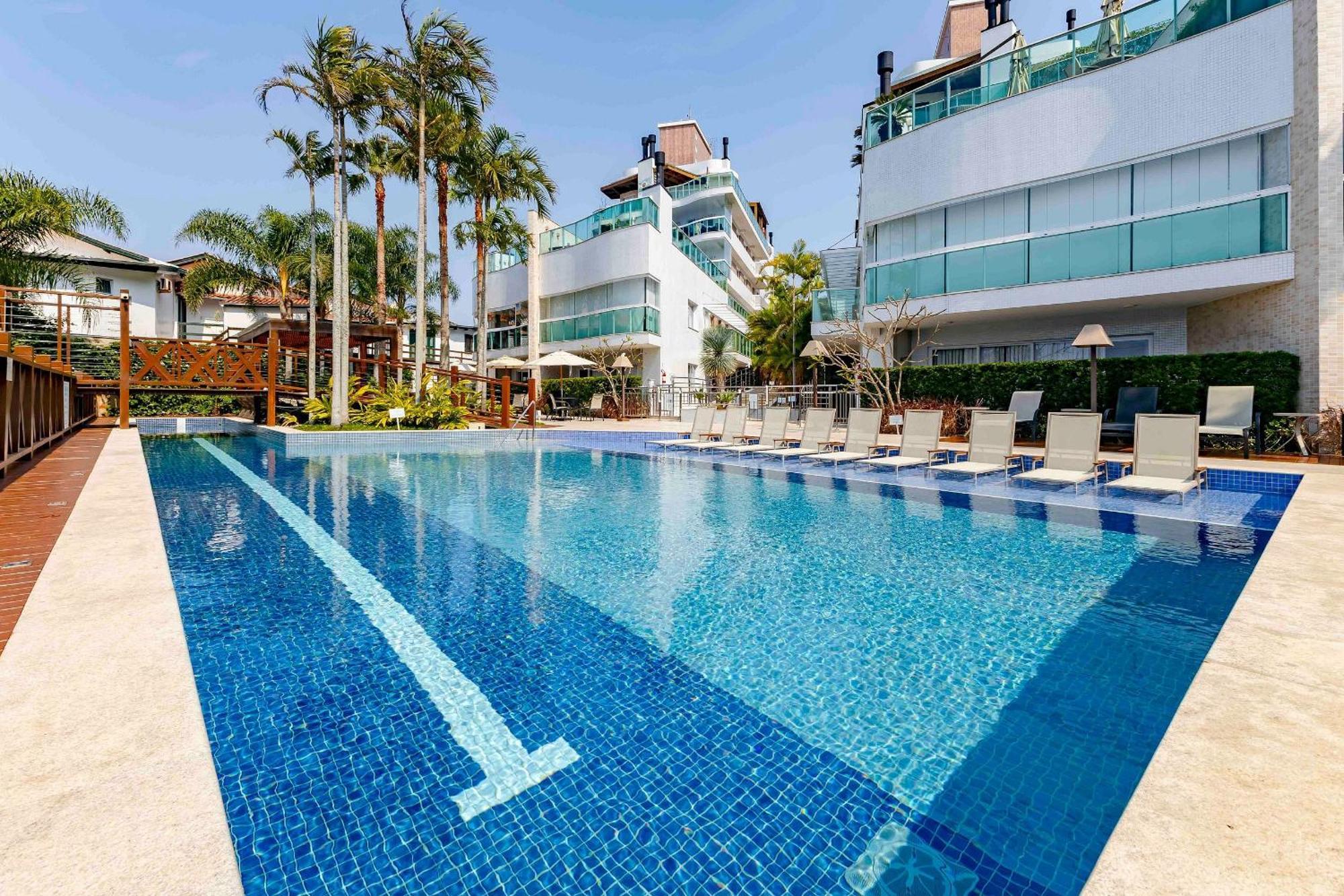 Varandas Do Atlantico - Apartamento Em Condominio Pe Na Areia Бомбиняс Екстериор снимка